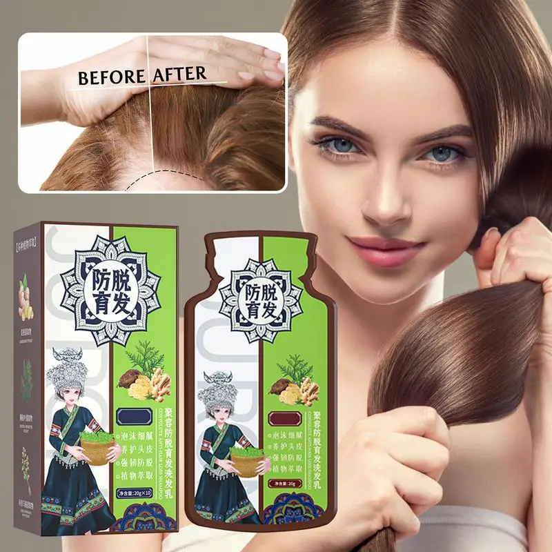 

2024 Ginger Plant Extract Anti-Hair Loss Hair Shampoo Anti Hair Loss Shampoo Deep Nourishment Natural Ingredients