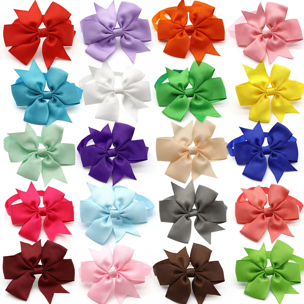 

50/100Pcs Cute Pet Dog Product Dog Bows Pet Bow Tie for Holiday Small Dog Grooming Accessories Dog Grooming Products Supplies