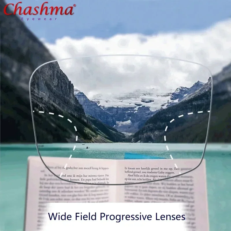 Widest Field Progressive Lens  Thin Interior Digital Free Form Multifocal Lenses Eyes Optical Prescription Eyeglasses