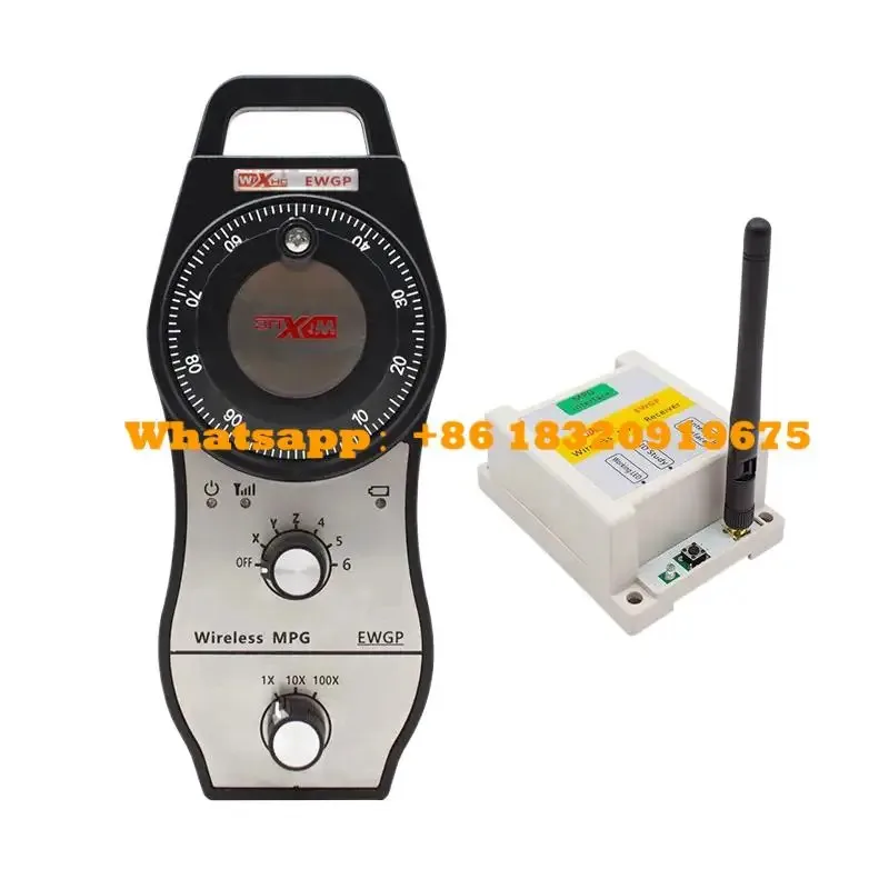 

XHC EWGP Economy 4 axis wireless handwheel CNC Machine 25PPR 100PPR Remote CNC Controller Manual Pulse Generator for Fanuc use
