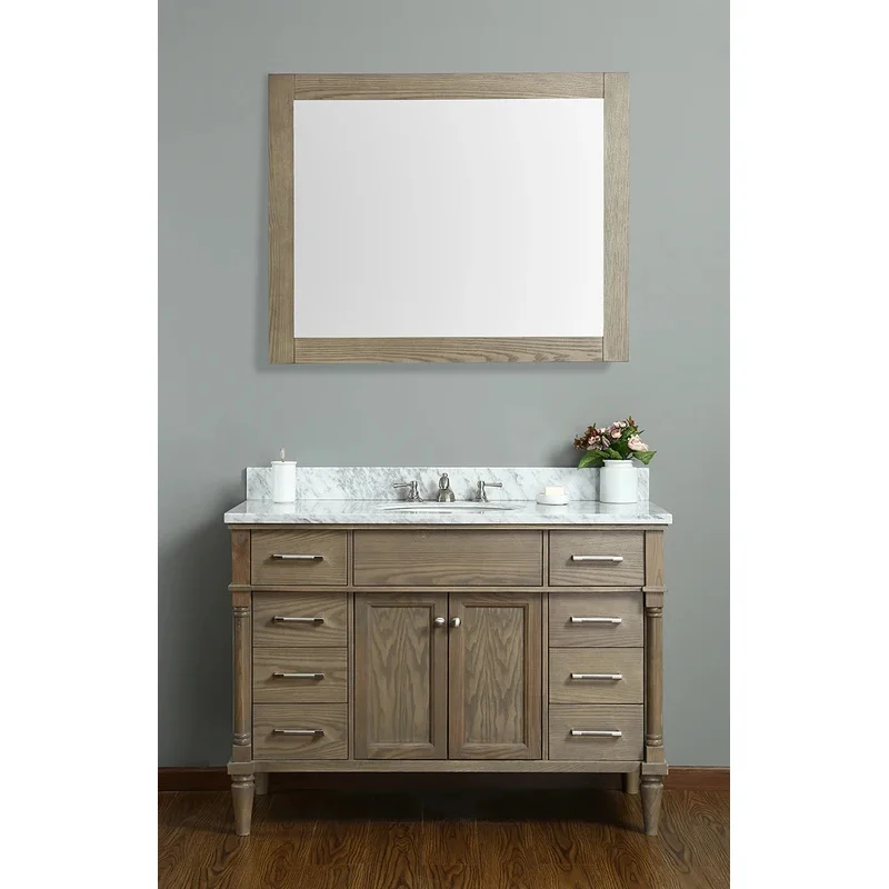 Homedee French Antique Bathroom Vanity Cabinet
