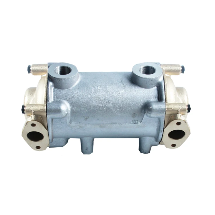 New Hangzhou Dunkai MA142/MA100 HCL30 Hydraulic Marine Gearbox Tube Heat Exchanger Aluminium Construction Manufacturing Plant