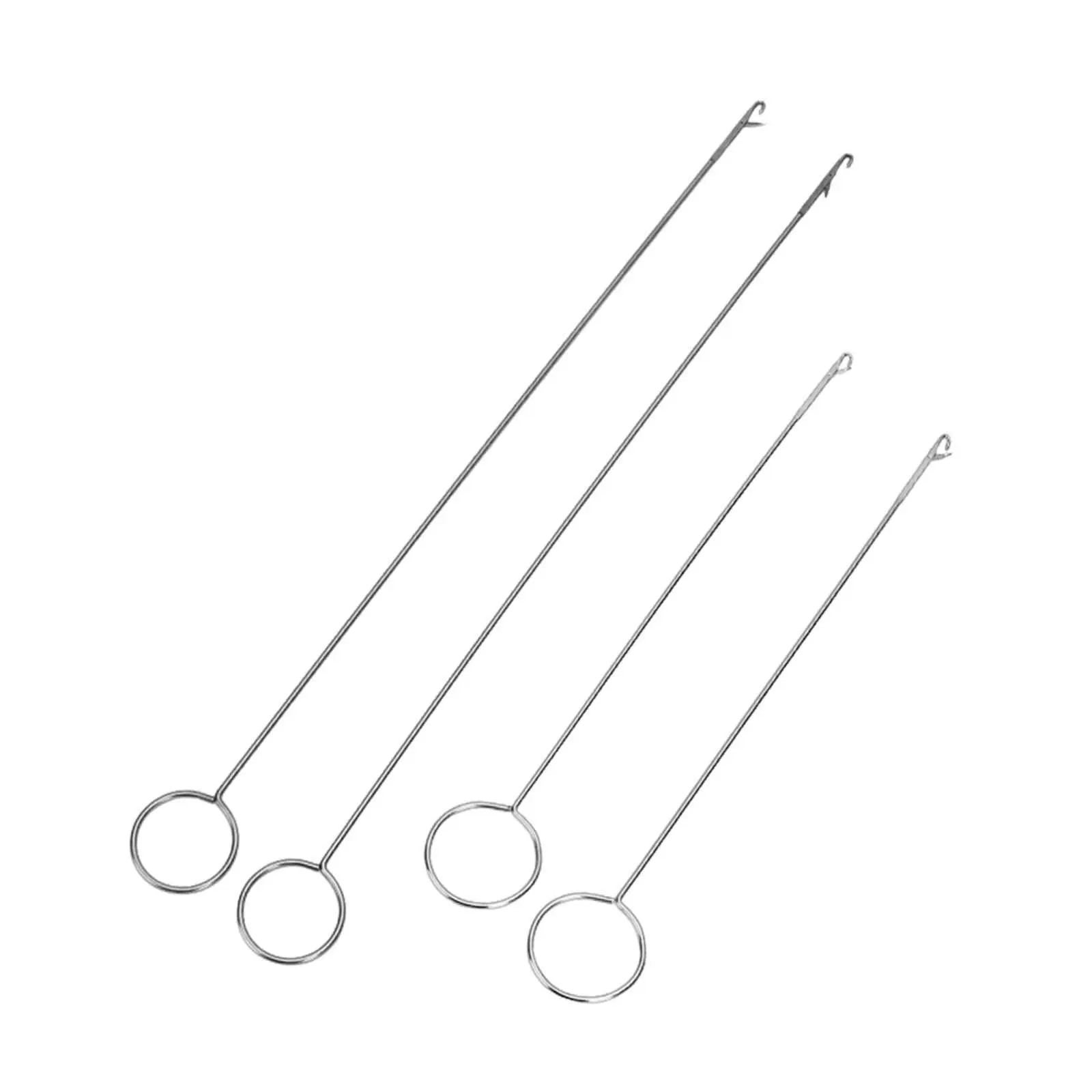 Sewing Loop Turner Hook Hemming Edge Latch Tool for Reels Sewing Machine Braided Belts Thread Puller