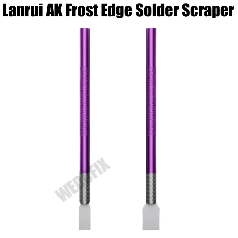 

Керамический скребок для припоя Lanrui AK Frost Edge — немагнитный инструмент для перемешивания, разбрасывания и реболлинга припоя