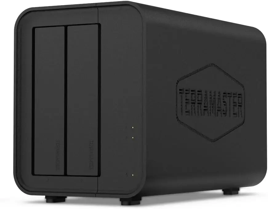 

F2-424 NAS Storage 2Bay - N95 Quad-Core CPU, 8GB DDR5 RAM, 2.5GbE Port x 2, Network Attached Storage