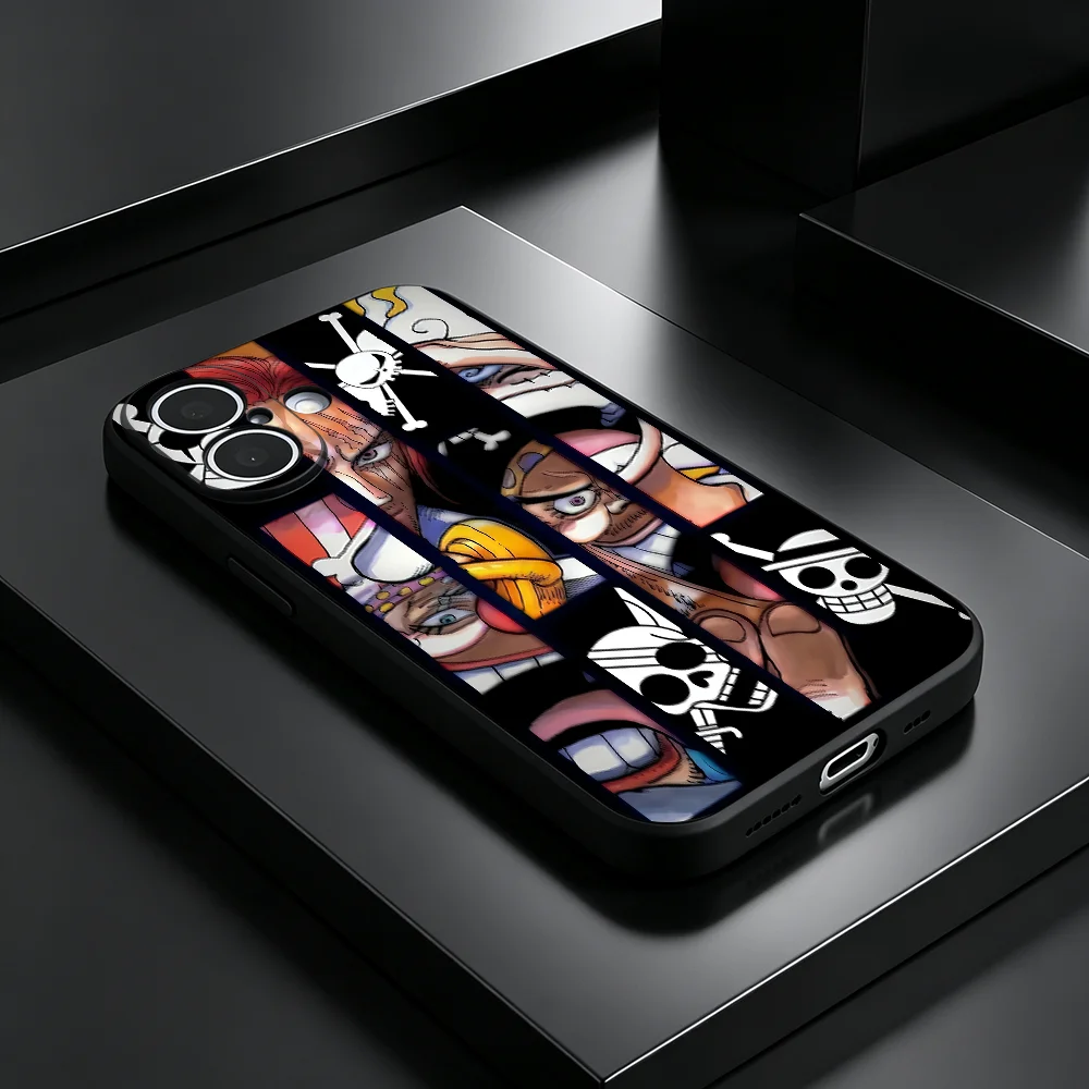 O-Ones P-Pieces Anime Phone Cover Case for Apple iPhone 17 18 Pro Max 7 8 12 18 XS XR 14 15 Plus 16 13 Mini 17e 16e Air 11