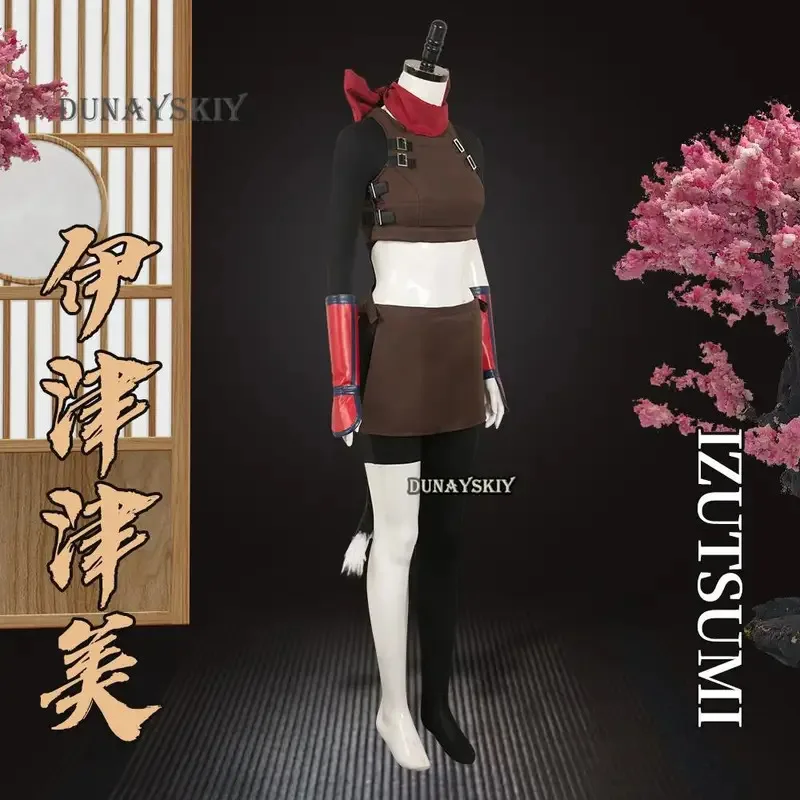 アニメおいしいコス ダンゲン・イズツミ コスプレ衣装 女性用変装ファンタジーテール衣装 女性用 ハロウィンカーニバルパーティー スーツ;2'