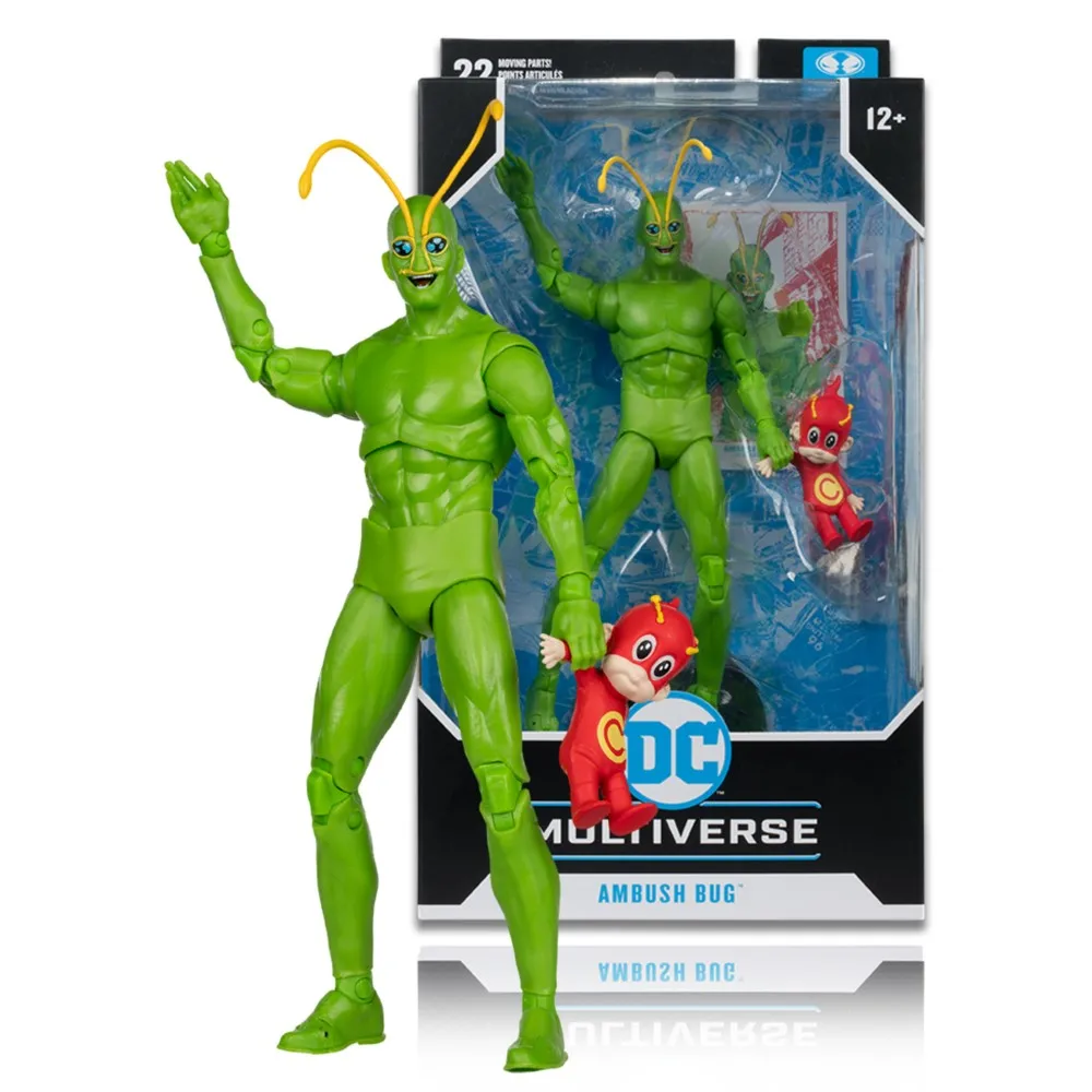 McFarlane Toys Ambush Bug (DC Classic) 7-дюймовые фигурки, оригинальная кукла GK, модель, гаражные комплекты, коллекция украшений, подарок