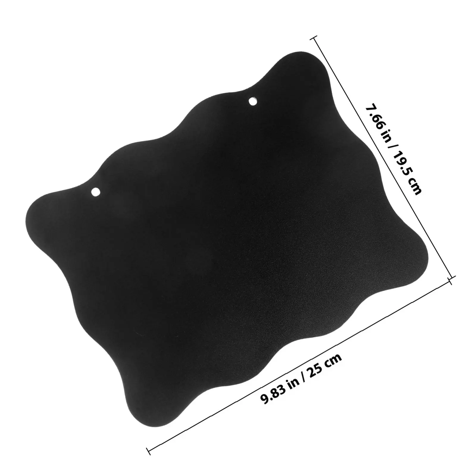 2Pcs Hanging Wooden Blackboard Small Dual Sided Message Board Compact Lightweight Writing Chalkboard for Home Office Coffee Shop