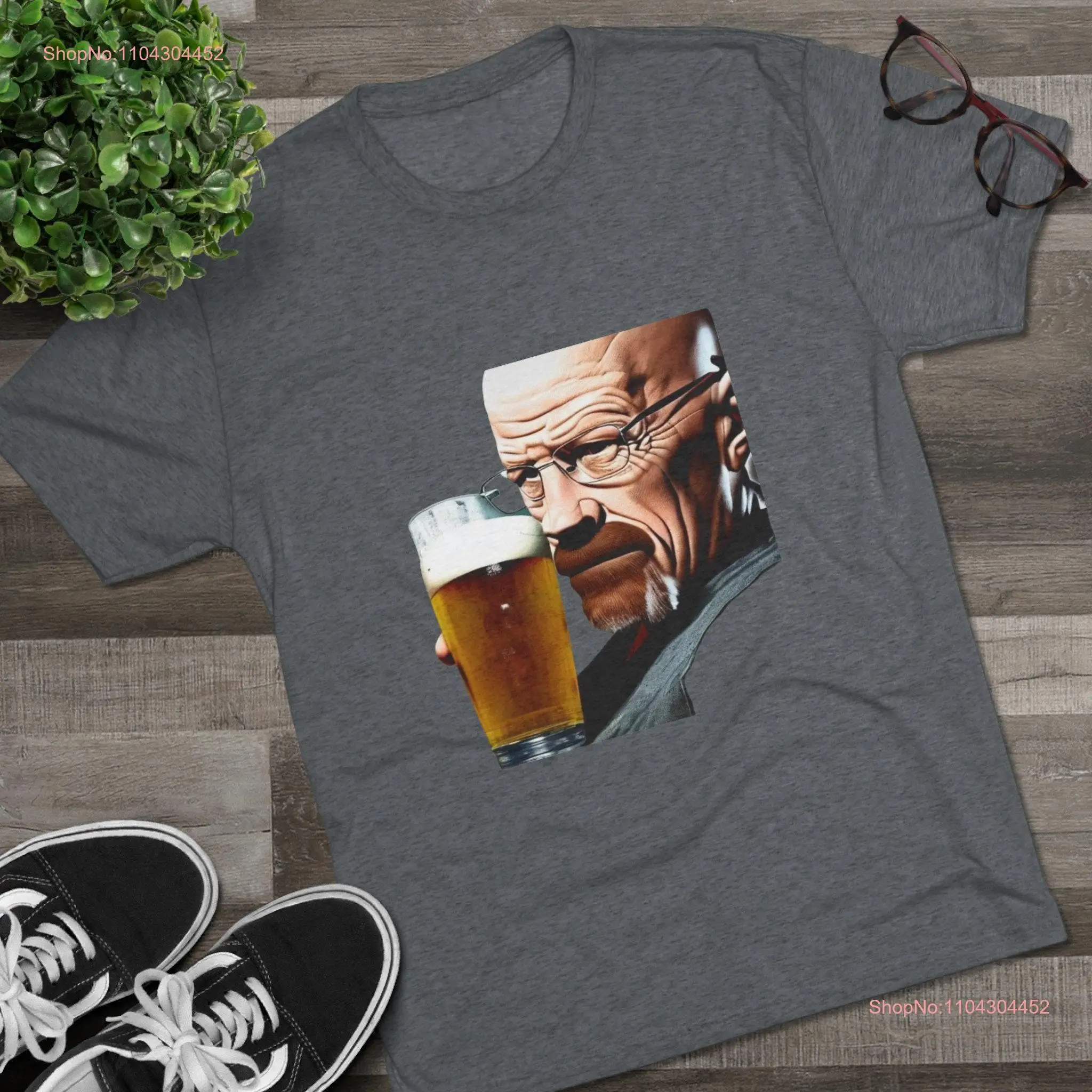 The Heizelberg T Shirt Tri Blend Walter White SunDuck brand cool Walt superior fashion Next Level breaking