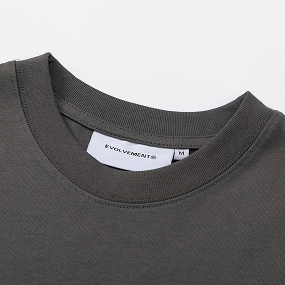 Men's T-shirt Black White Washed Distressed Rivet Loose Oversized Hip Hop Y2K Tshirts Casual Tee Tops