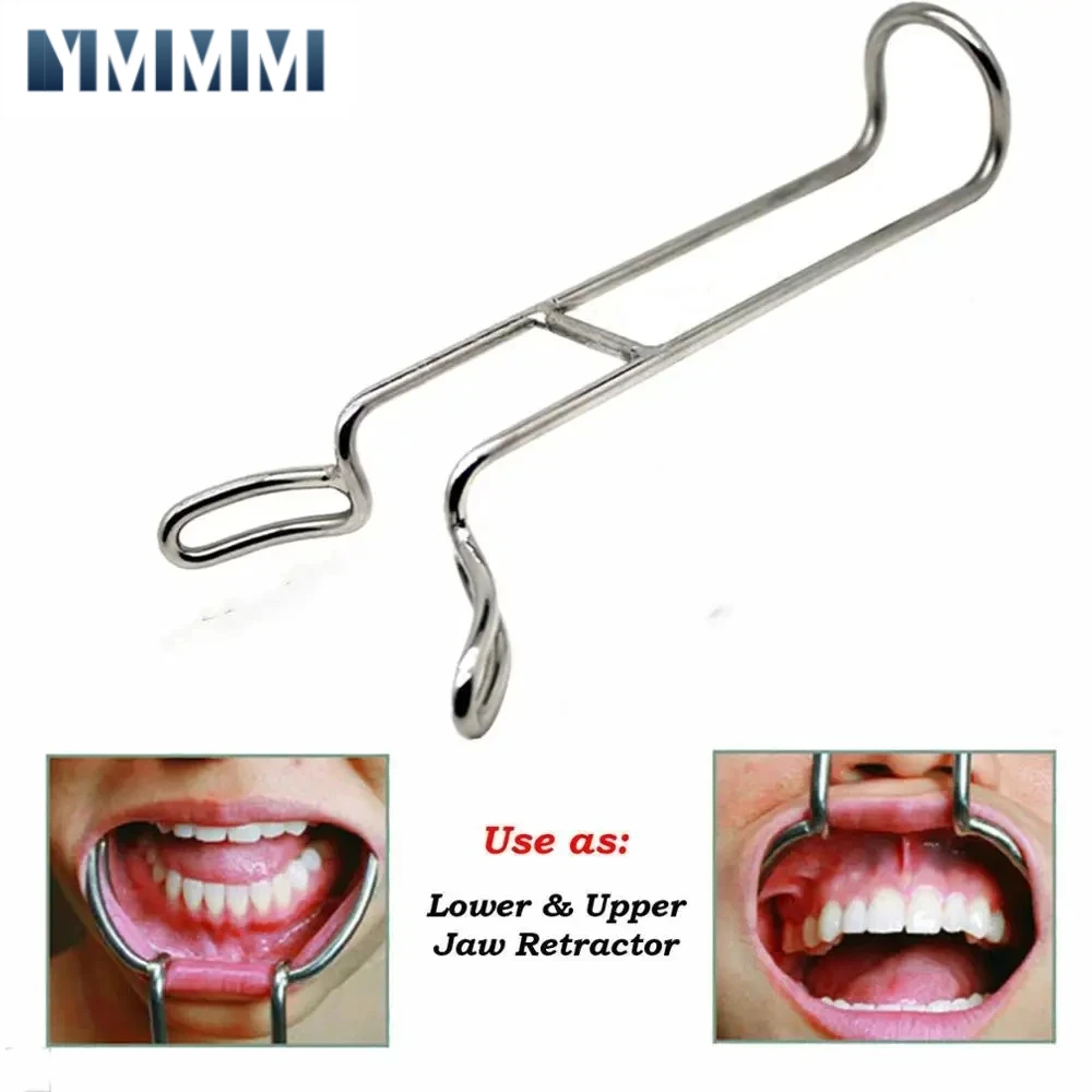 Dental 1Pcs 8cm Large Implant Dental Mouthpiece Dentist Surgery Machine Tool Teeth Opening Teeth Retainer Tools