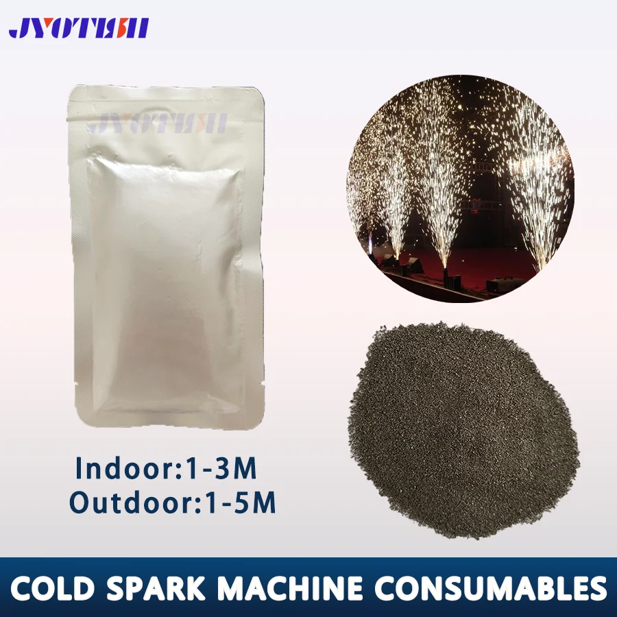 1-100 bag Ti Powder 600W/700W Cold Spark Machine 200g indoor outdoor Stage Effect Machine Fountain Sparkular Machine Consumables