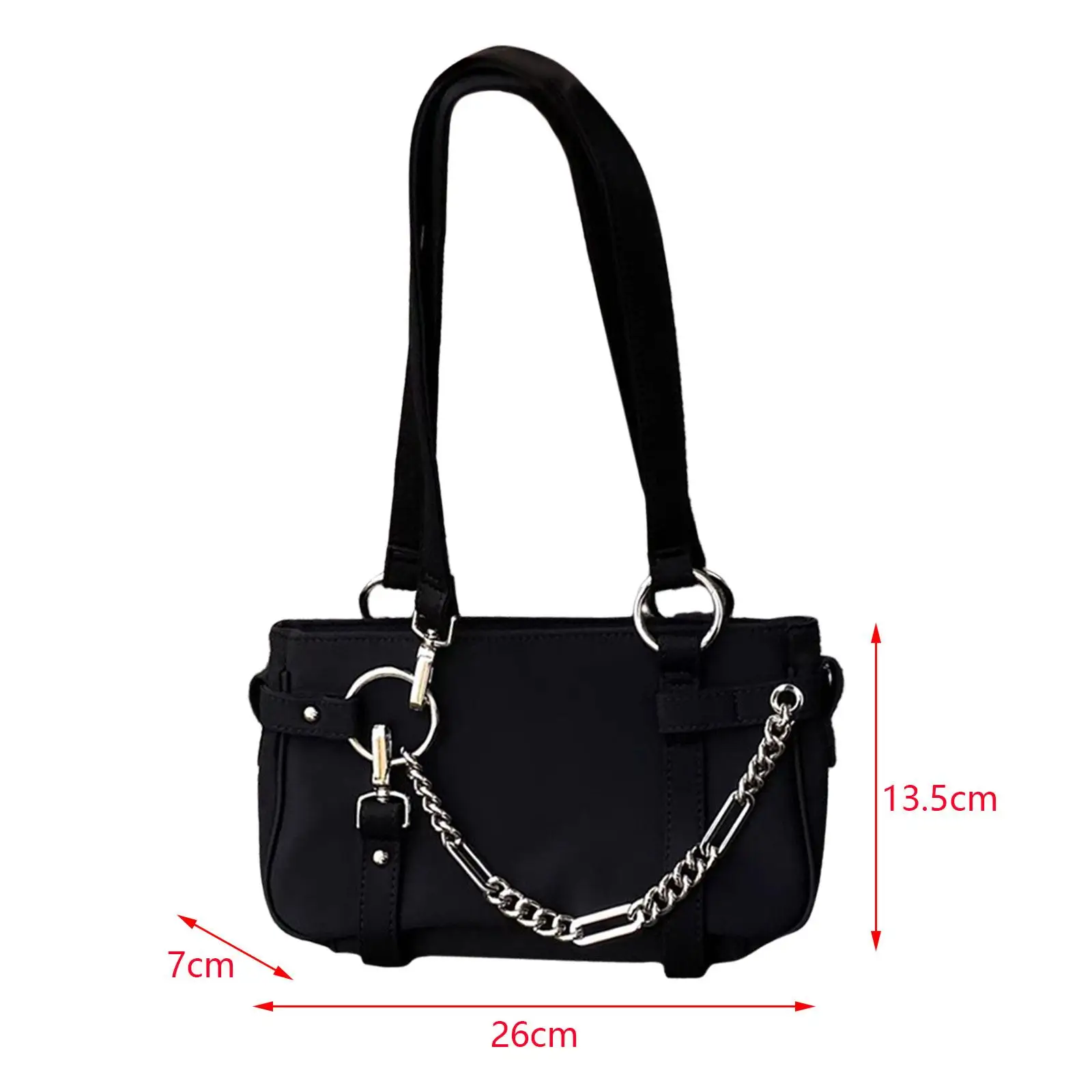 Women Shoulder Bag Elegant Ladies Handbag Satchel for Travel Outdoor Street