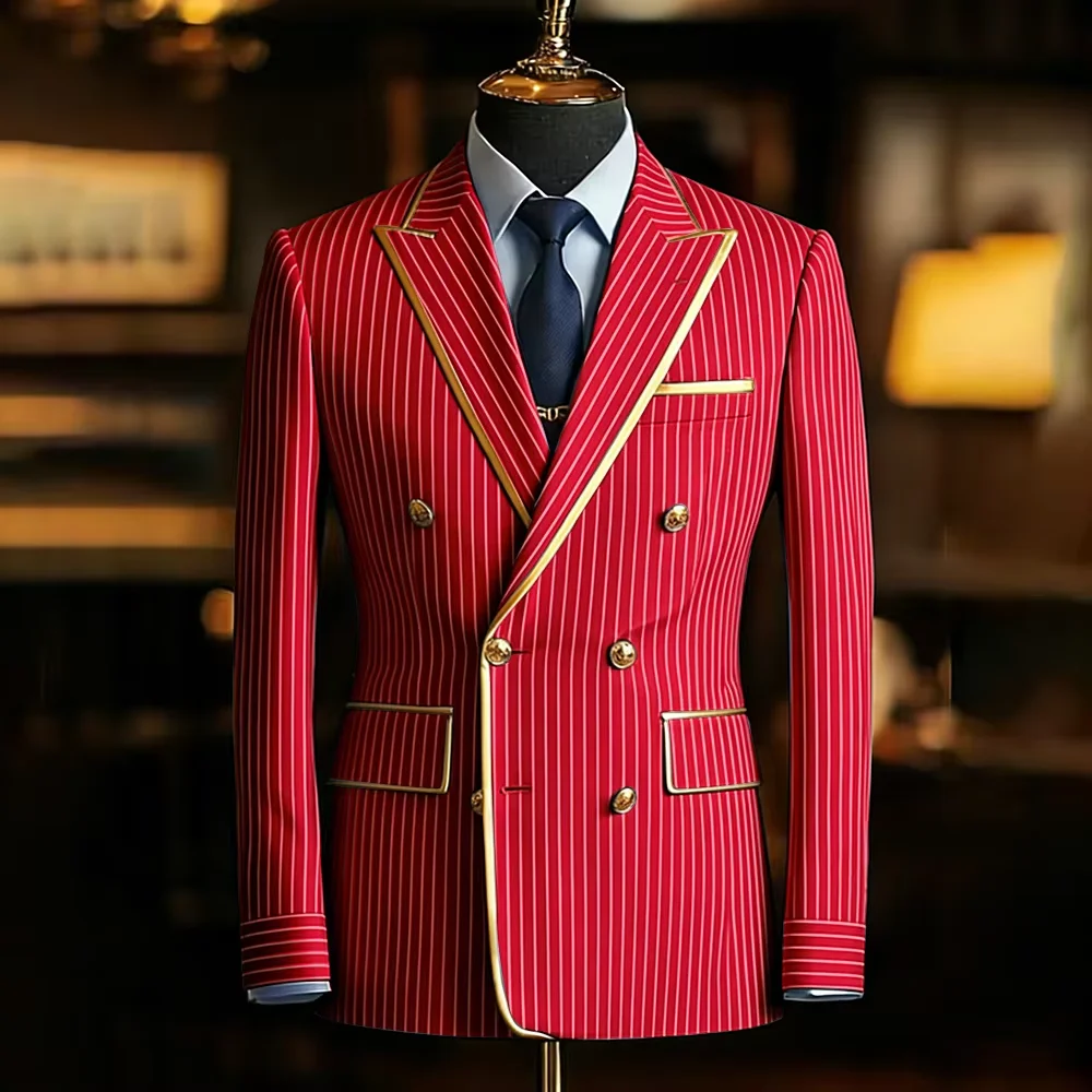 blazer-de-hombre-a-rayas-doble-botonadura-corte-ajustado-solapa-con-ribete-dorado-chaqueta-de-traje-formal-para-padrinos-de-boda-y-graduacion-¡oferta-imperdible