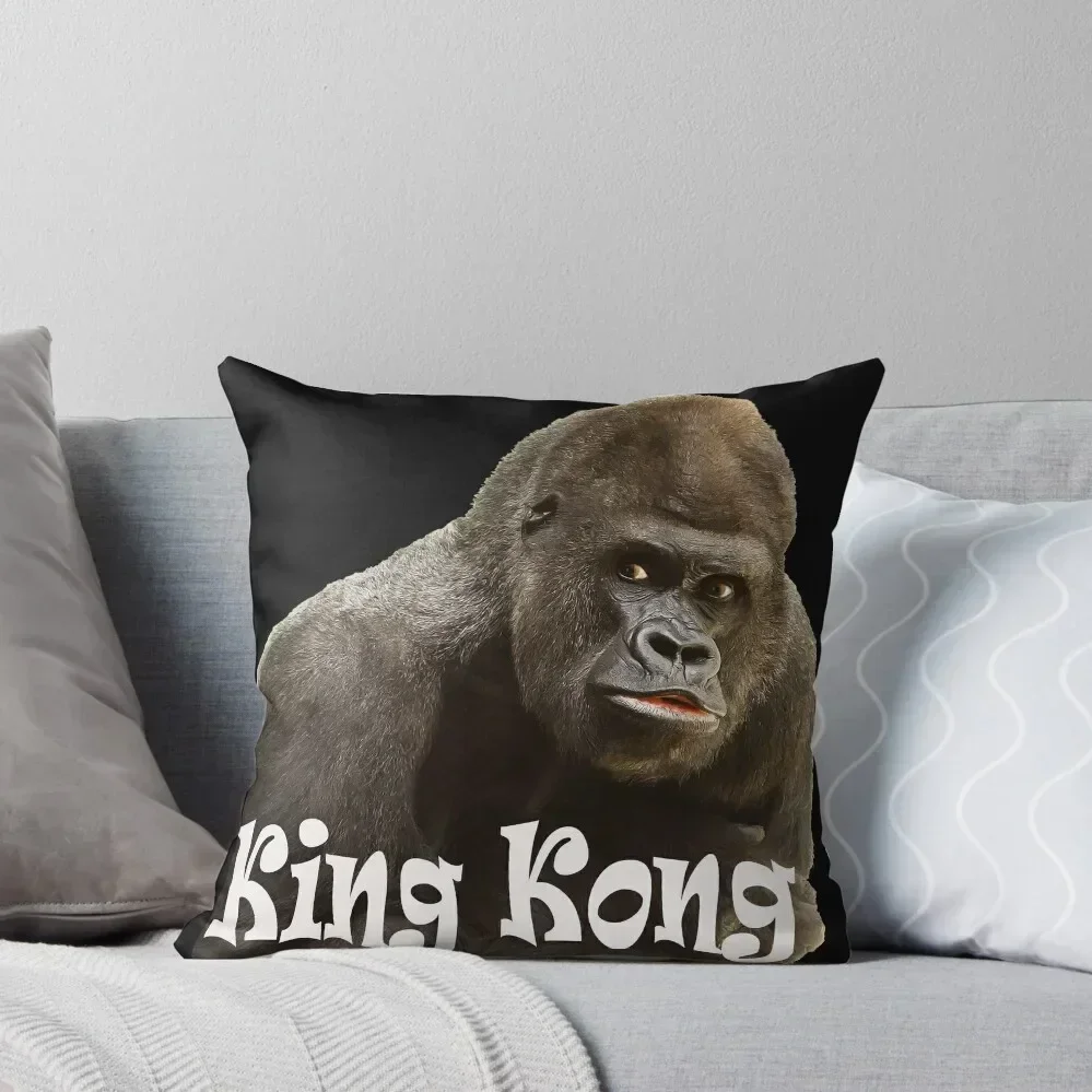 

King Kong - king kong old movies Throw Pillow Decorative Sofa Cushion christmas ornaments 2025 pillow