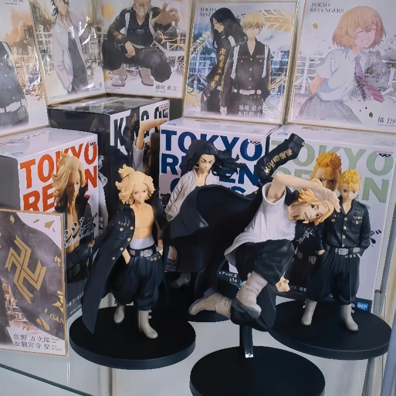 

Новинка в наличии, оригинальные Banpresto Tokyo Revengers 18 см Sano Manjiro, аниме, фигурки, игрушки, хобби для мальчиков и девочек, праздничные подарки