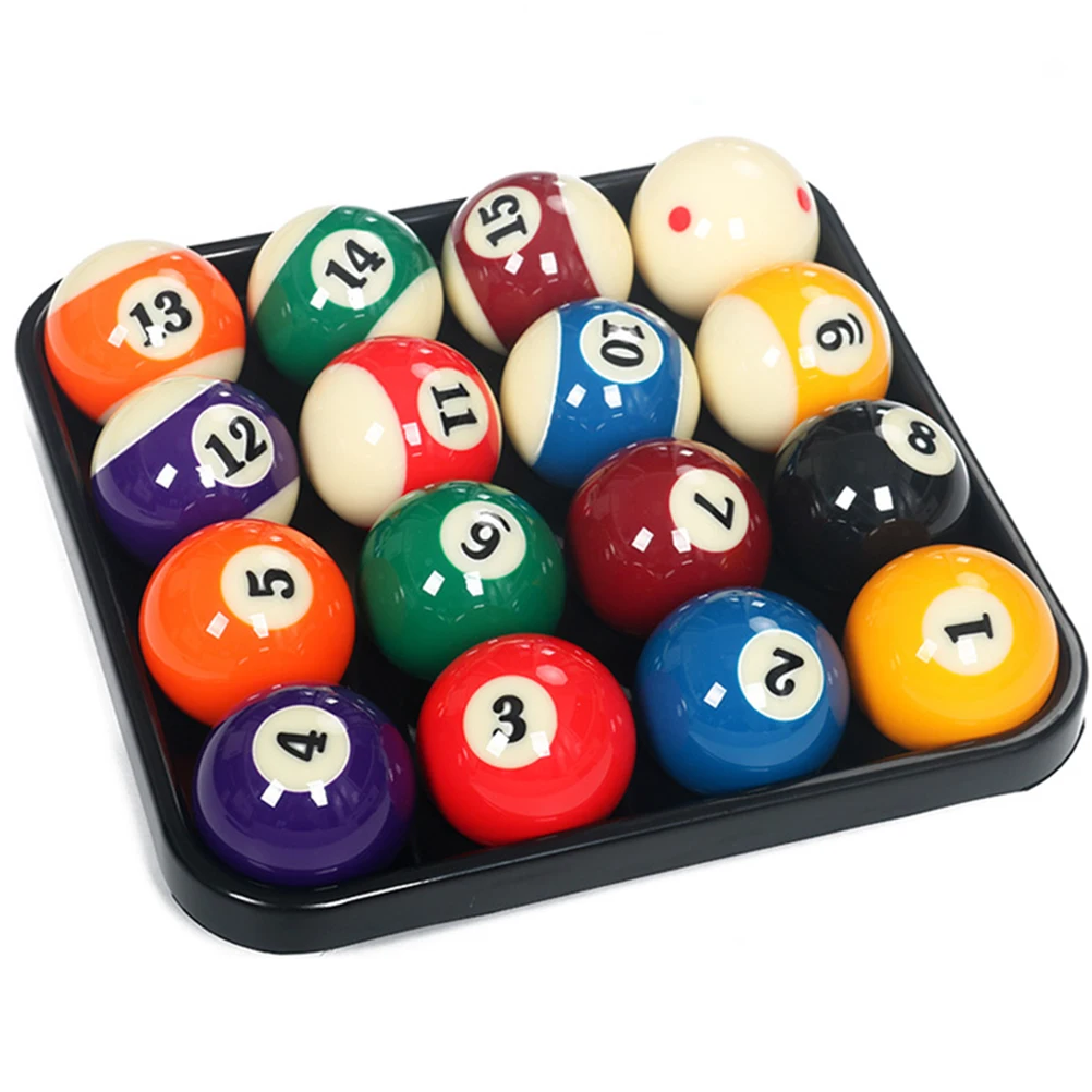 

Billiard Accessories Table Pool Balls Tray Chalk Plastic Storage Black Game Holder