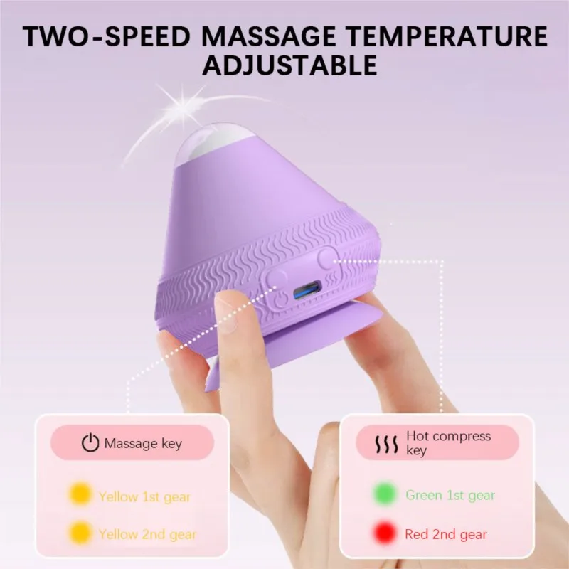 Siliconen Bal USB Oplaadbare Vibrerende Massage Bal Fitness Spier Taille Terug Ontspanning Massager Voor Pijnbestrijding