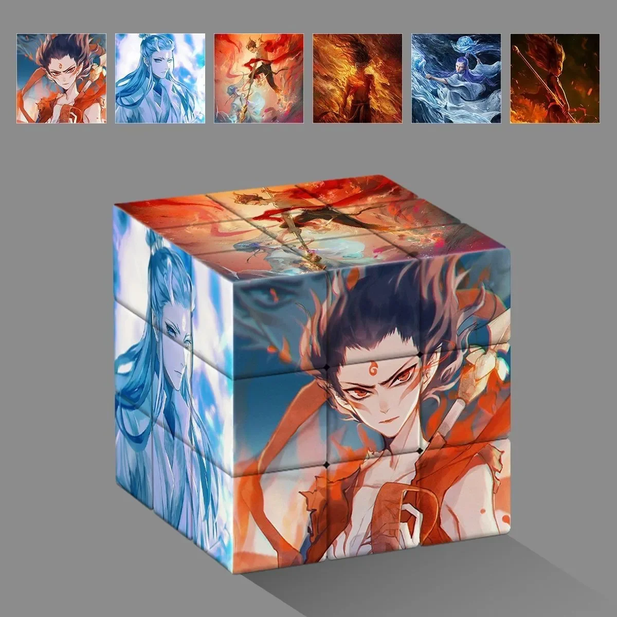 أطفال Nezha's Evil يصنعون مكعب روبيك من المستوى الثالث للبحر