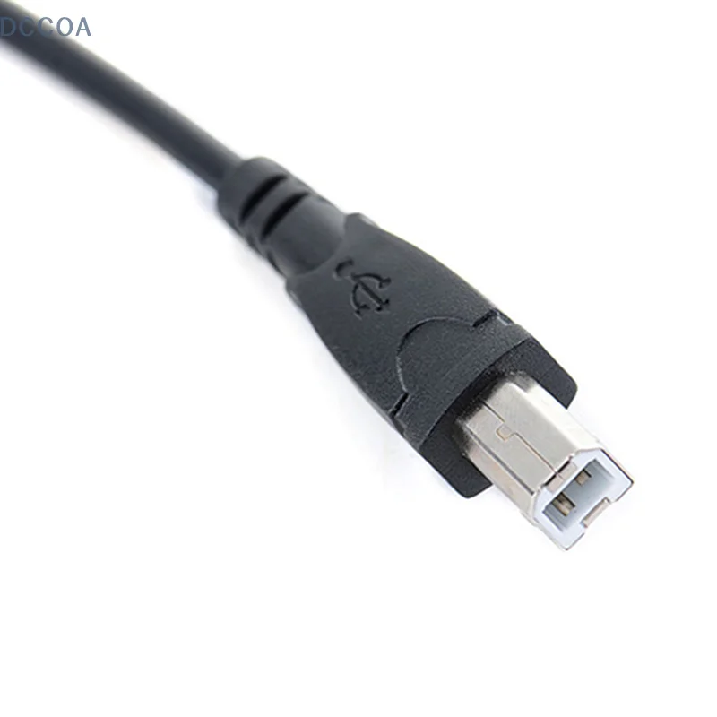 Kabel Data OTG mikro USB Male ke USB tipe B Male untuk Printer Tablet ponsel 3,2 kaki