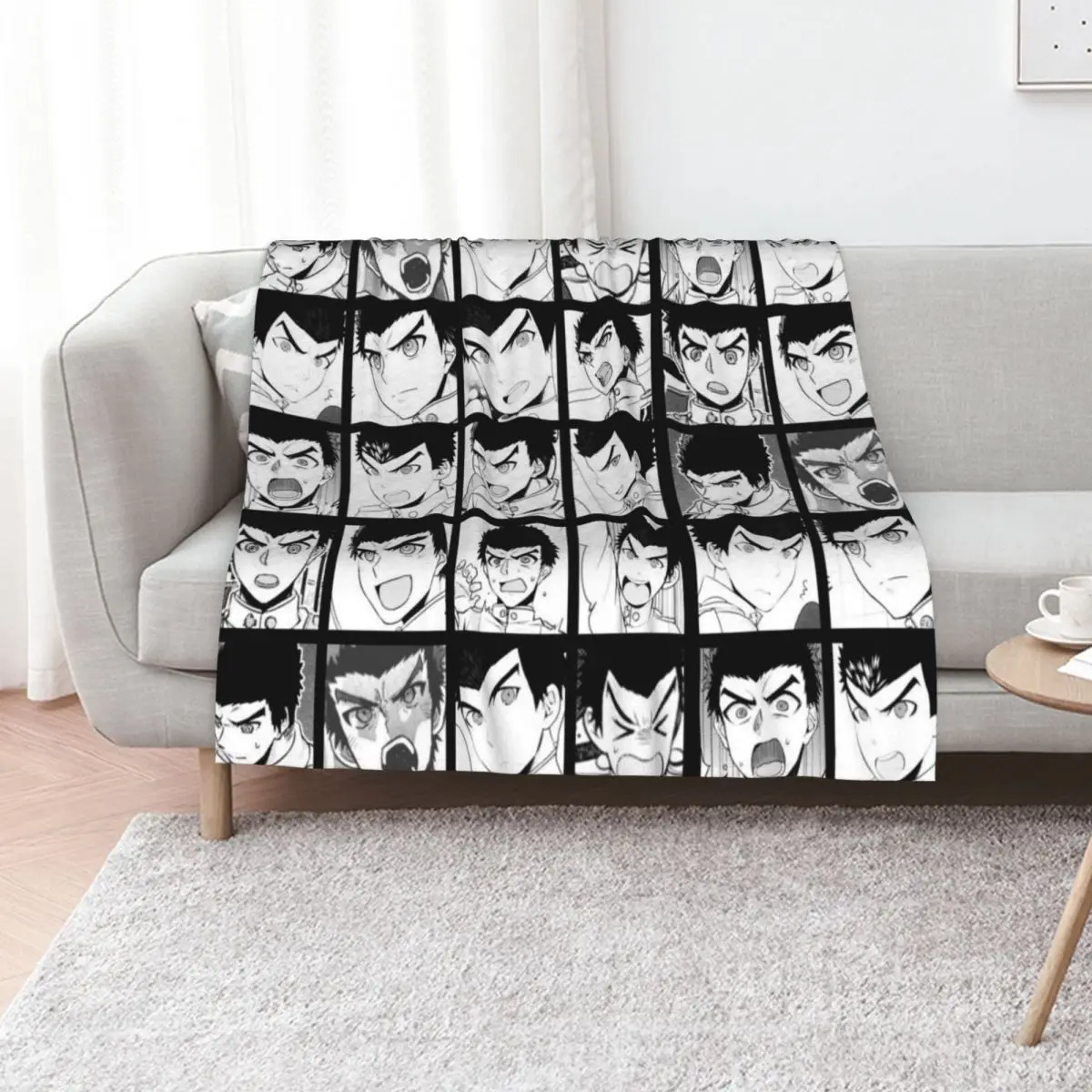 Ishimaru Manga Collection Throw Blanket Furrys Hair Travel Soft Luxury Designer Sofa Blankets