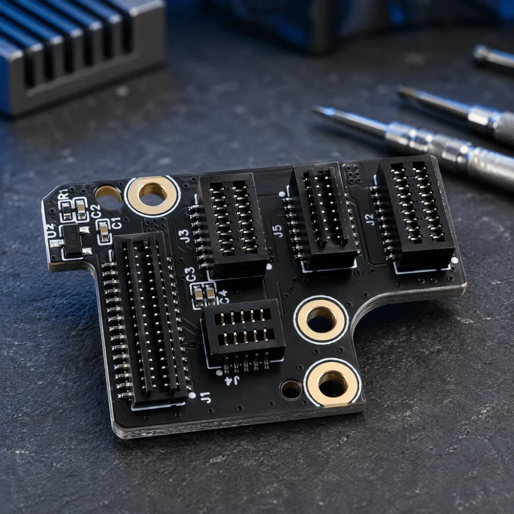 Durable PCB Extruder Interface Board Transfer Plate Replacement Board 3D Printer Extruder Board Adapter Design Interface Board