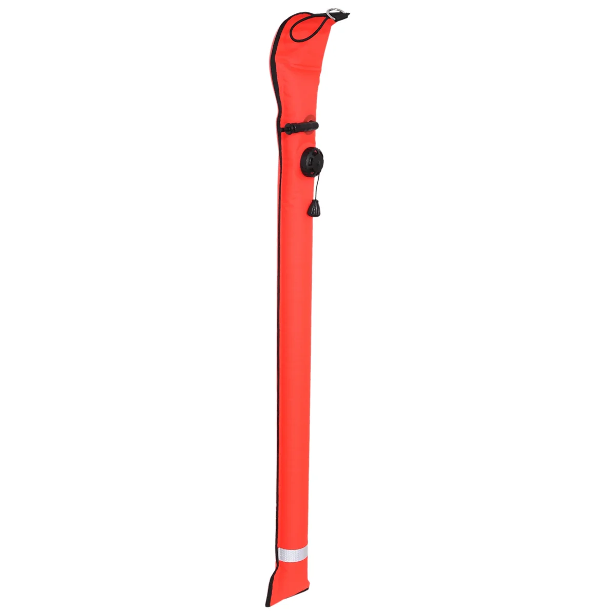 Hot sale 1M Scuba Diving Inflatable SMB Signal Marker Buoy Visibility Float Signal Tube Sausage,Red