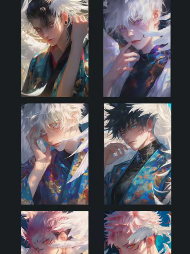 2025 Newest KaLong JJK All Arcylic A6 Boards Jujutsu Kaisen Trading Cards Gojo Satoru Doujin Kids Hobby Collection Toy & Gifts