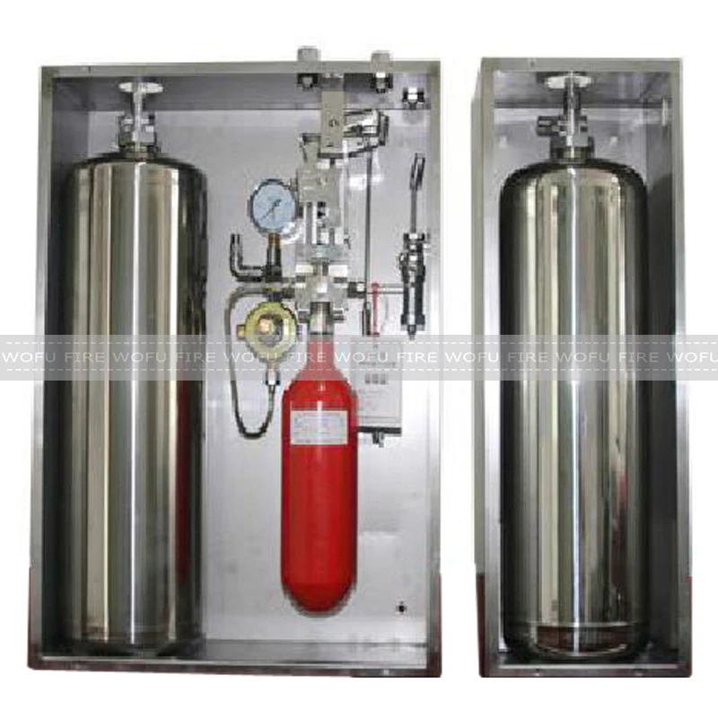 Double Cylinder Kitchen Fire-fighting suppression system