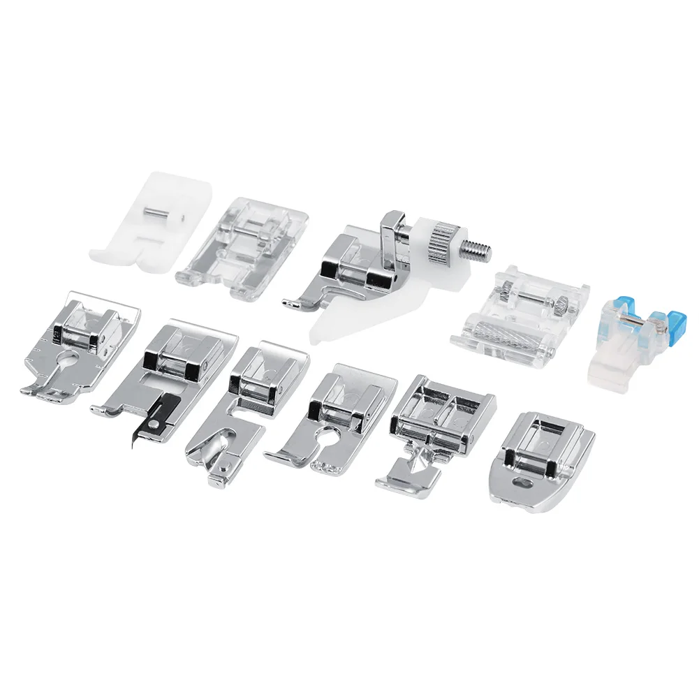 11 stks/set Huishoudelijke Naaimachine Onderdelen Quilten Rits Wandelvoet Naaivoeten Kit Voor Brother/Vlinder/Janome/Yokoyam