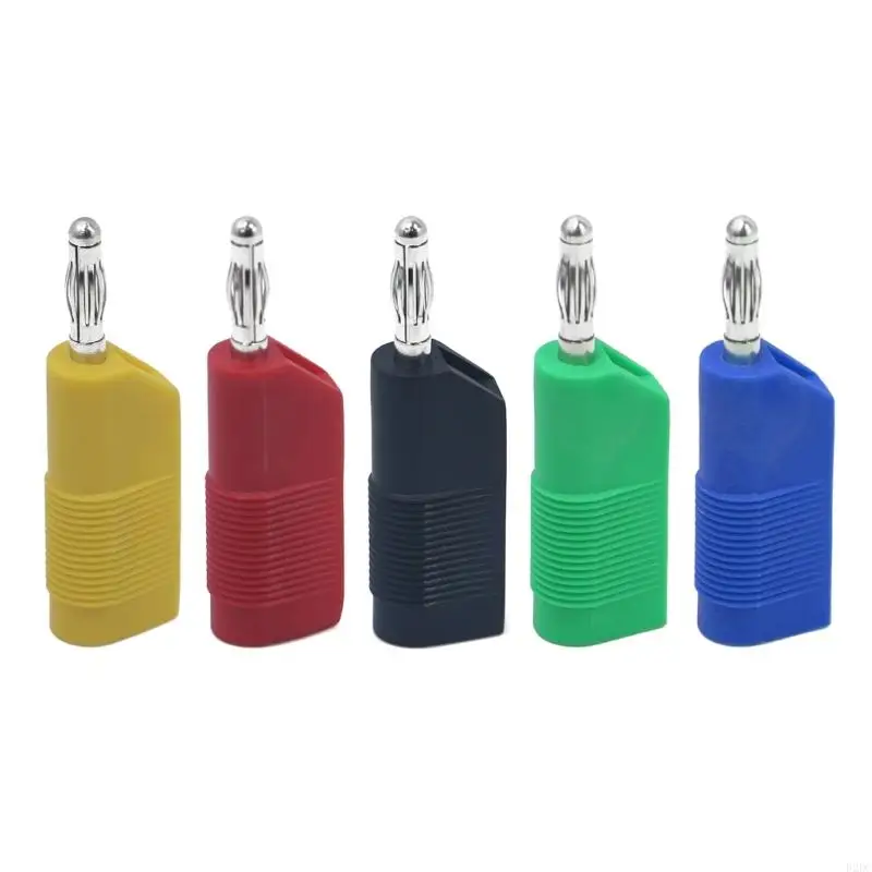 

02DC Hassle Free Installation of Copper Nickel Plated Banana Plugs Perfect for Educational Institutions and Research