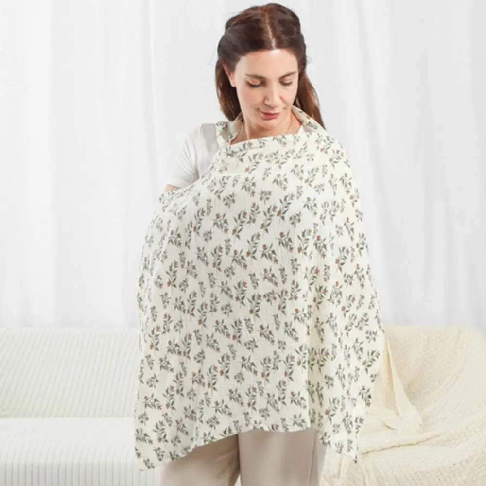 2 in 1 Maternal Nursing Covers Soft Comfortable Feeding Clothes Stroller Blanket Anti-Exposure Mother's Nursing Apron Outdoor