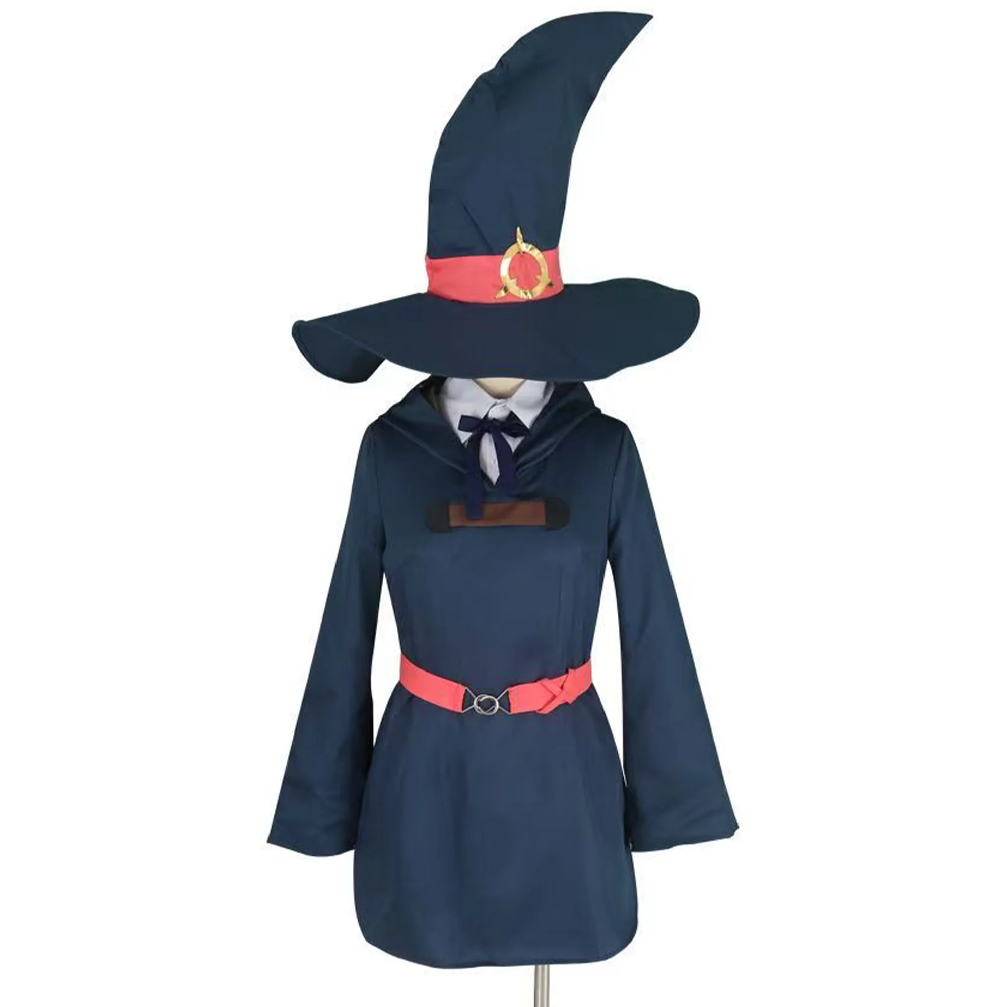 

Anime Little Witch Academia Cosplay Atsuko Kagari Costume Full Set Halloween Sucy Manbavaran Outfits