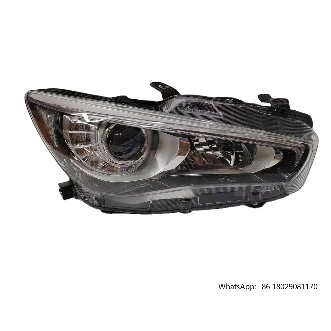 For Infiniti Q50 Car Lights Led Headlight LED Headlamps Without Servo Steering Headlamps Factory Direct Sales Car Headlight