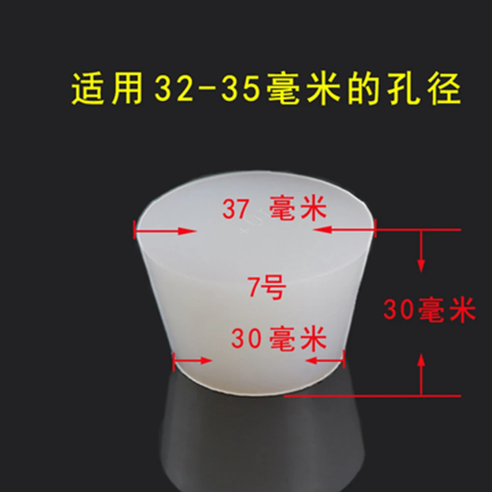 10-pecas-rolha-de-silicone-para-fritura-alimentar-plugue-solido-para-garrafa-termica-de-tubo-diametro-superior-37mm-diametro-inferior-30mm