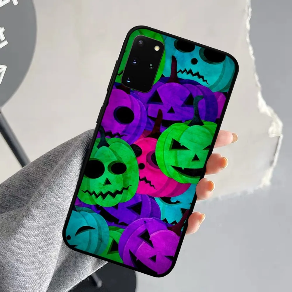 Halloween fall autumn Phone Case For Samsung S 9 10 20 21 22 23 30 23 24 plus lite Ultra FE S10lite Fundas