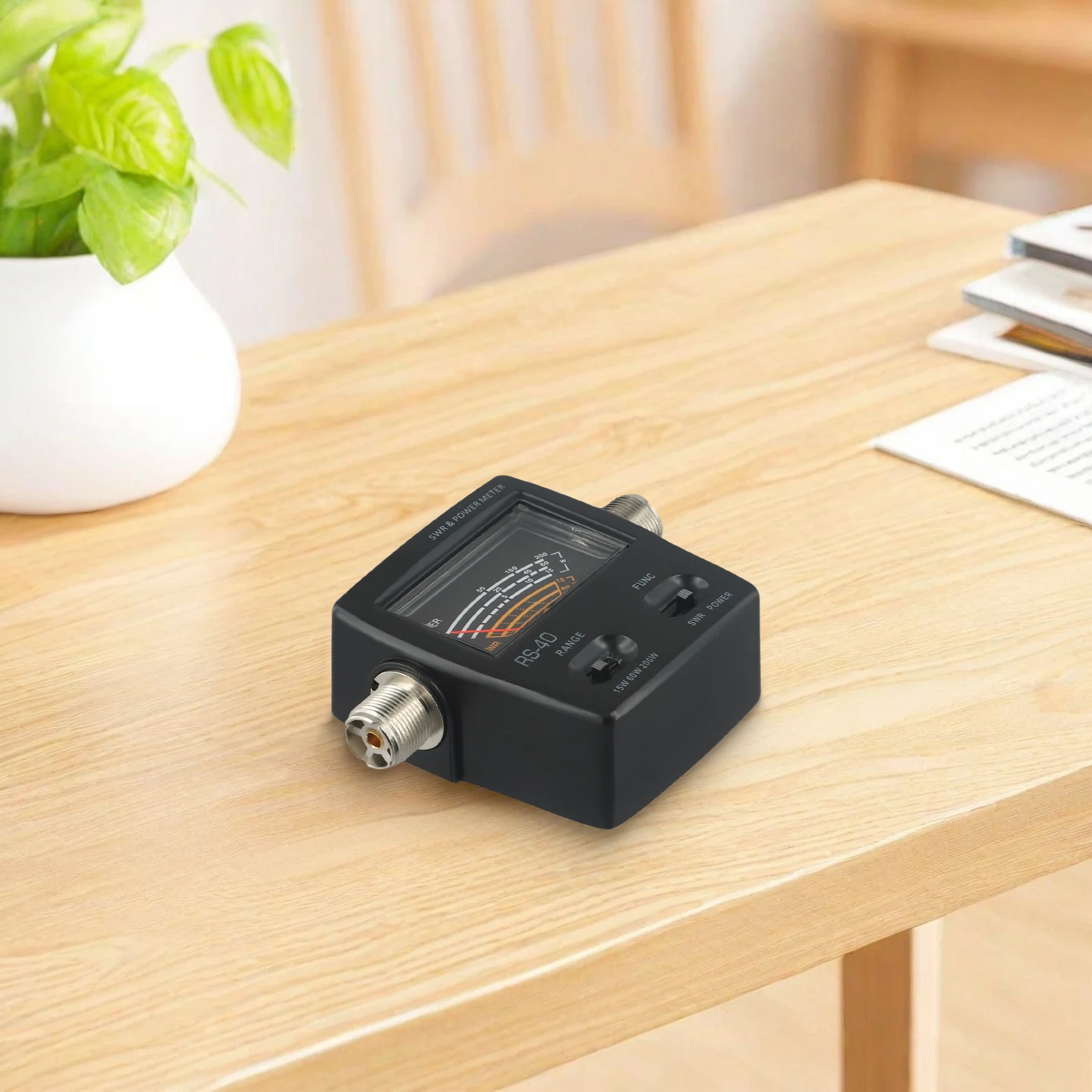 RS-40 SWR Watt Meter 125-525MHz UHF/VHF M Type Connector RS40 Digital Power Counter For Radio Walkie Talkie