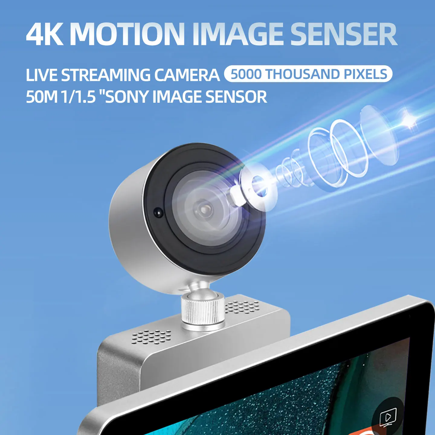 15.6Inch Live Streaming Screen Smart Interactive Advertising Display Wireless Android Broadcast Device for TikTok YouTube