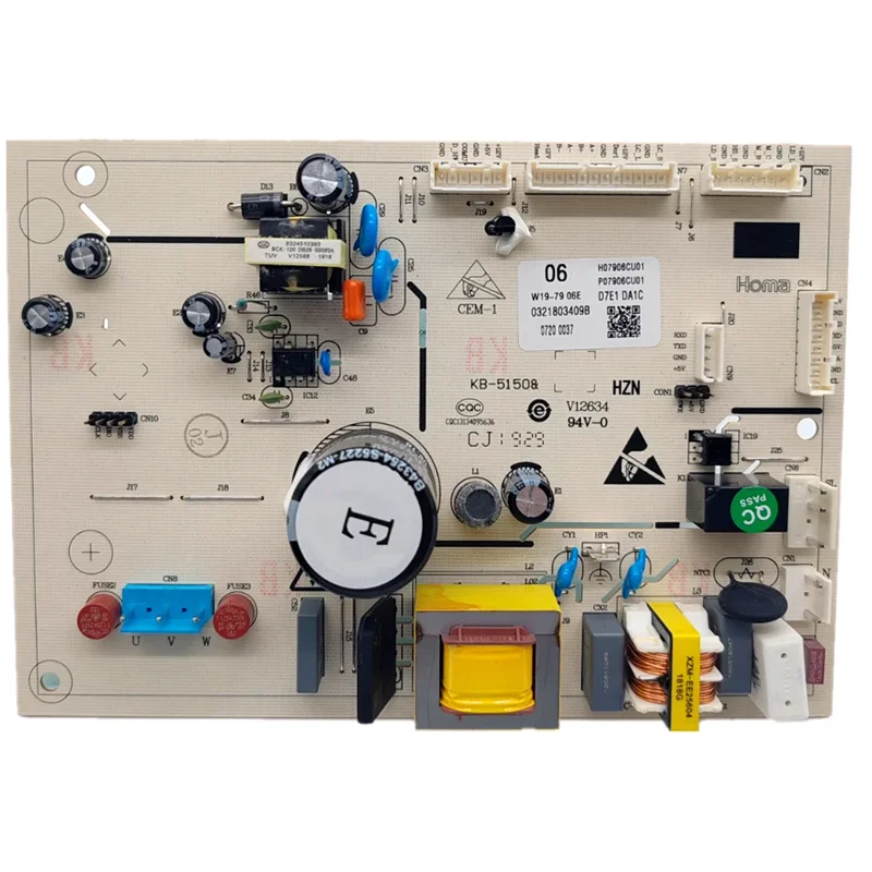 Refrigerator Main PCB Power Control Board W19-79 11B H07911CU01 P07911CU01 0321803409A W19-7906E