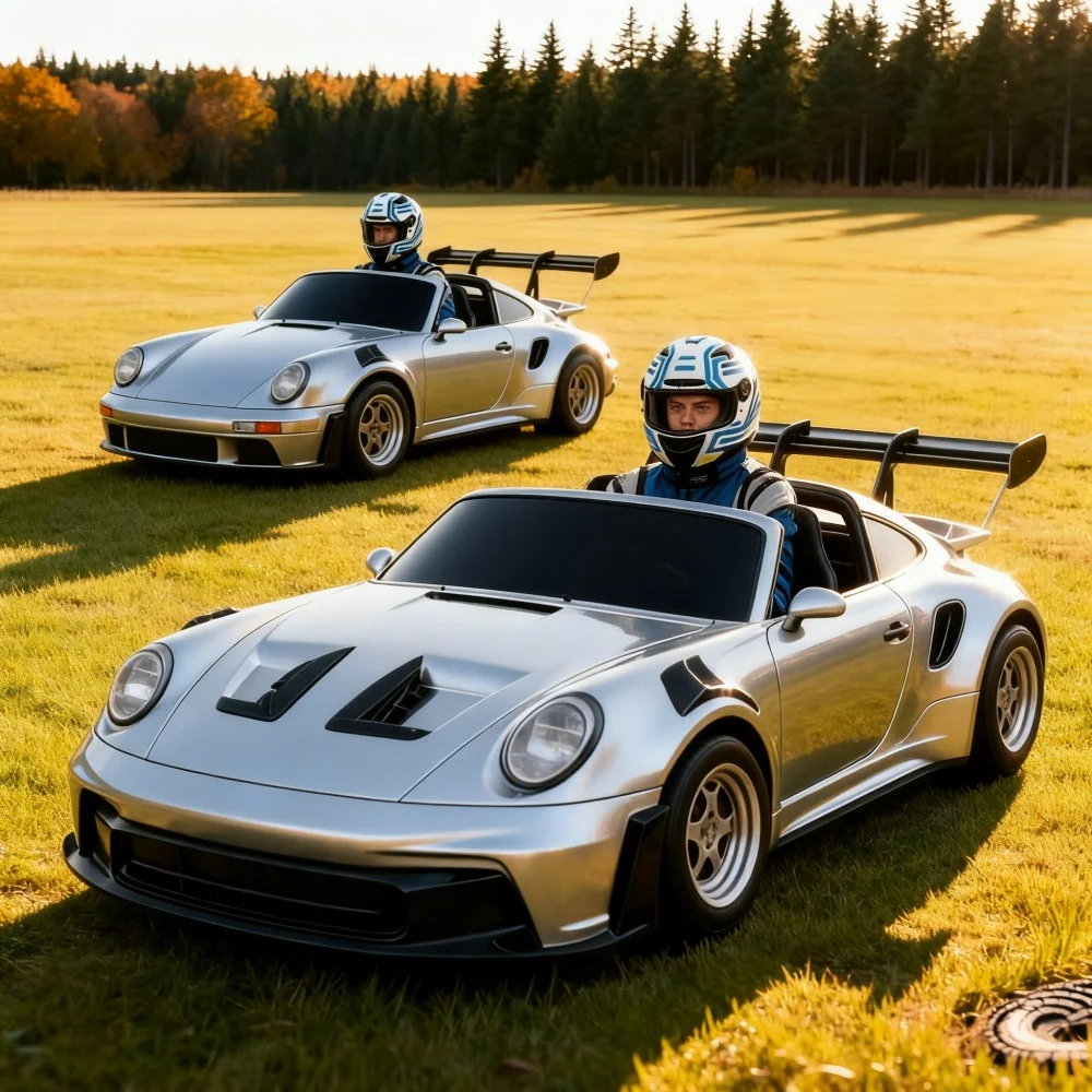 Mini Permanent Magnet Motor Drift Karts for Arena Use Customizable Made in China Racing Cars Go-Karts Racing Track