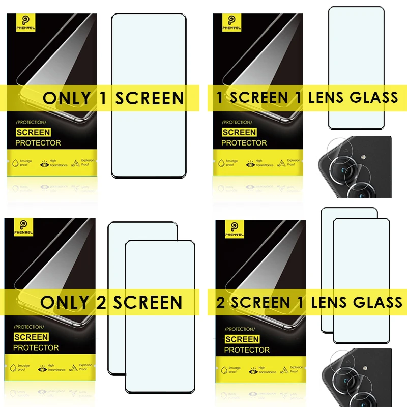 Oleophobic Protective Glass For Oneplus Nord 3 Full Cover Screen Protector For Nord CE3 Lite CE 3 Lens Tempered Glass