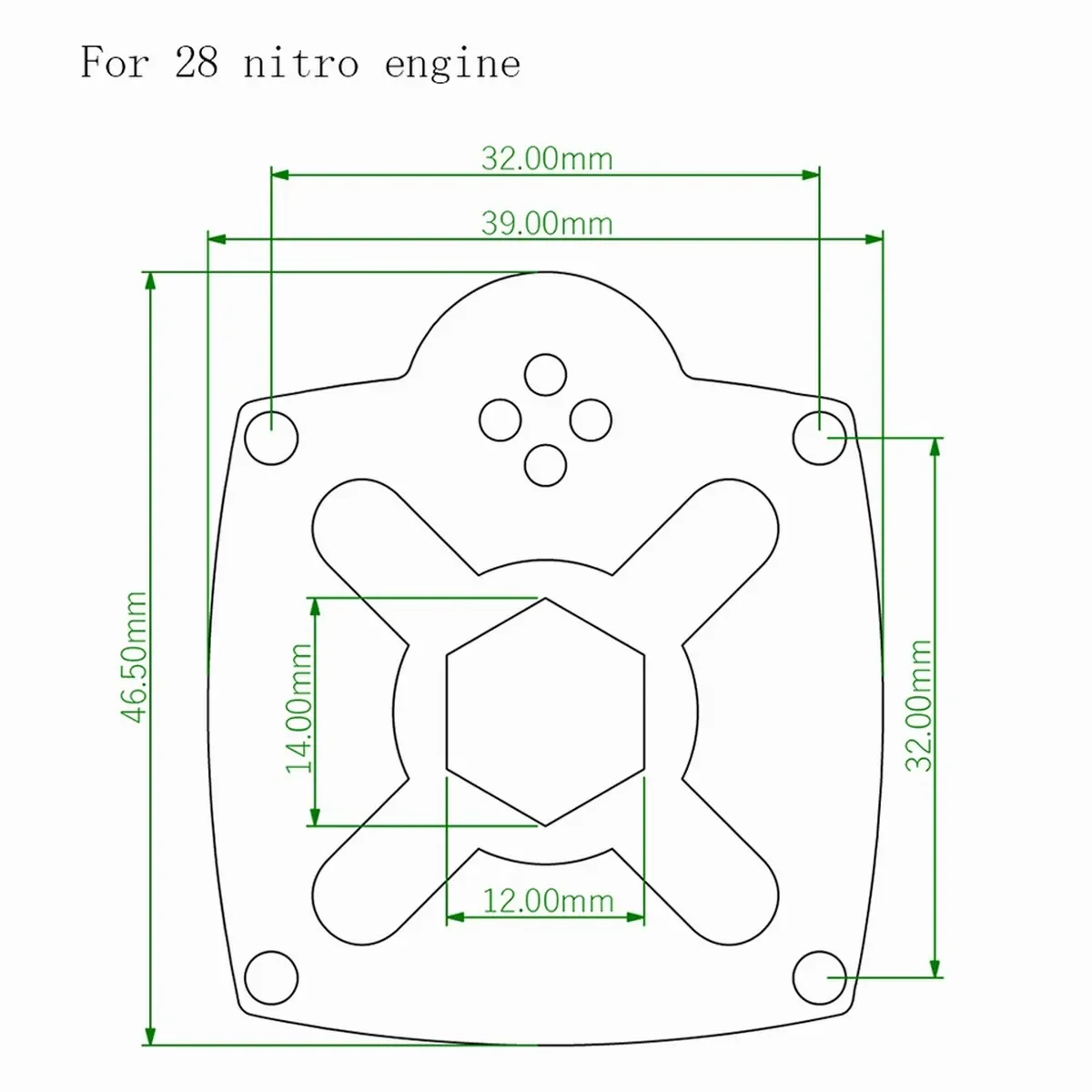 HSP Electric Pull Starter Backplate E-Start back cover 11011 11012 11003 Shaft Rod R025 Bearing R020 fo 16 18 21 28 RC Nitro Car