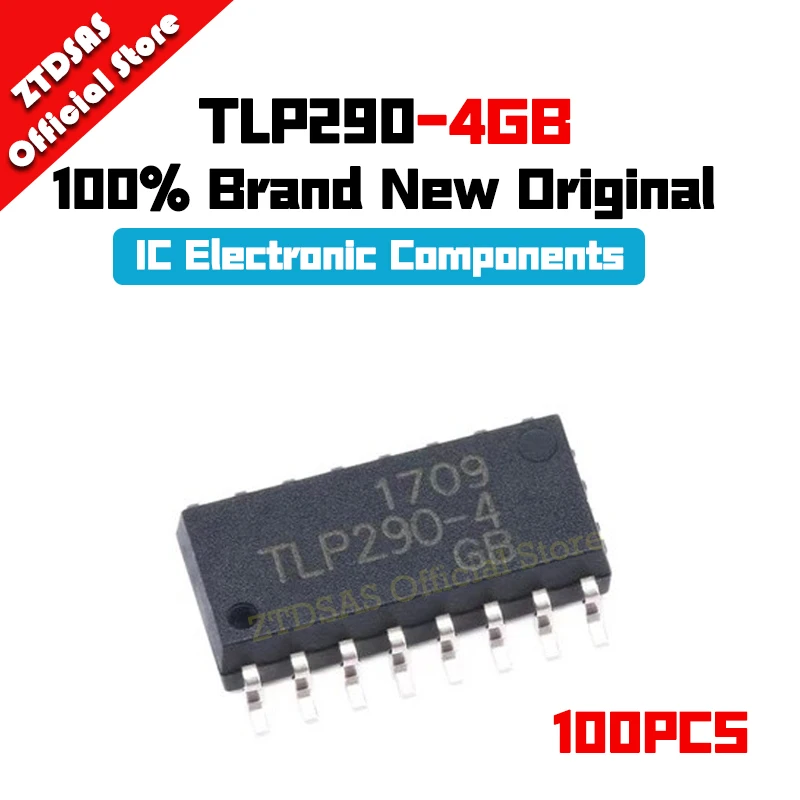 

100Pcs New Original TLP290-4GB TLP290 IC Chip SOP-16