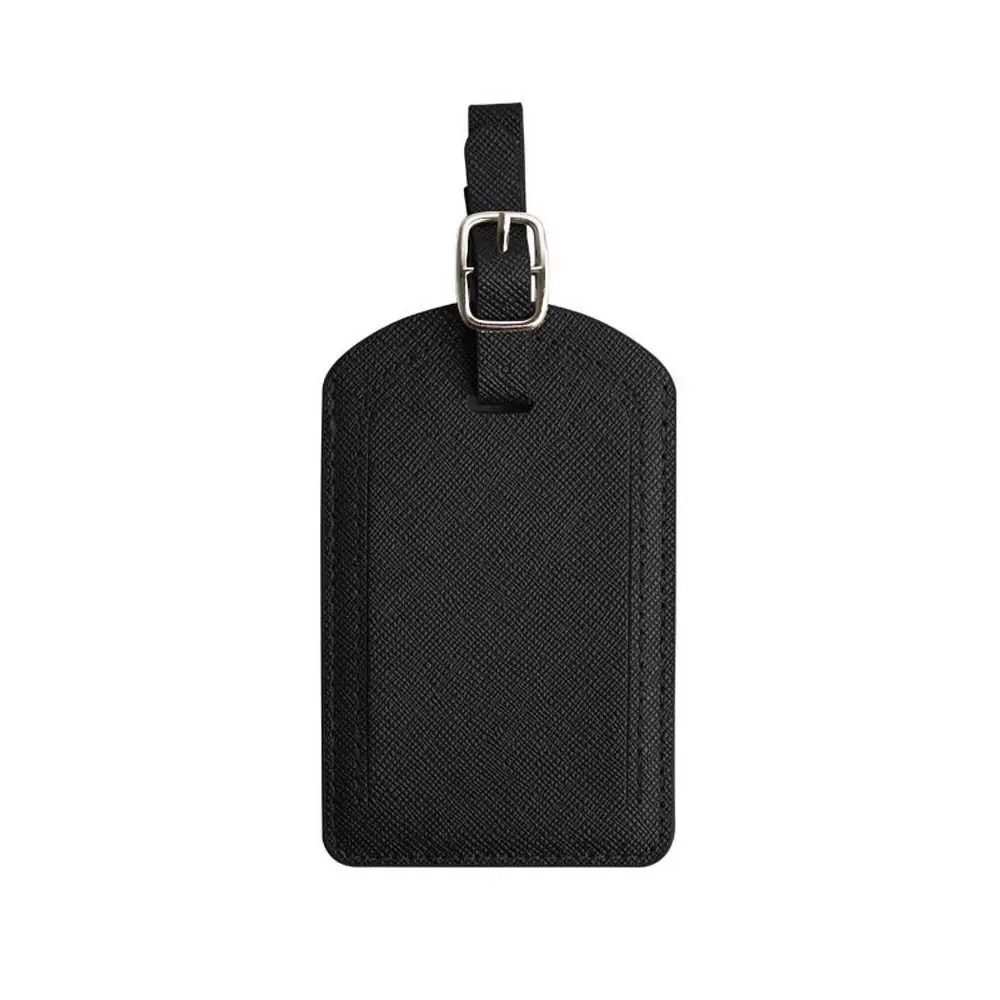 PU Leather Holiday Airplane Check-in Travel Boarding Pass Luggage Tag Airplane Suitcase Tag Travel Accessories