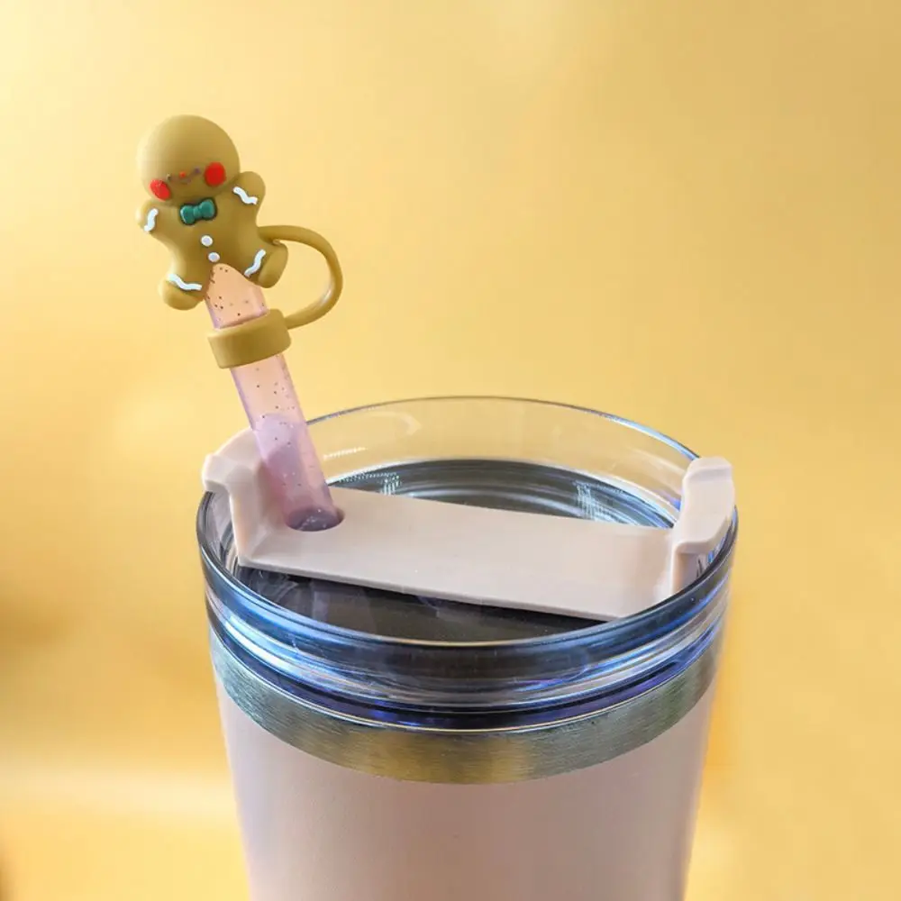 Silicone Silicone Straw Plug Cup Accessories Reusable Drinking Dust Cap Dust-proof Splash Proof Straw Tips Cover