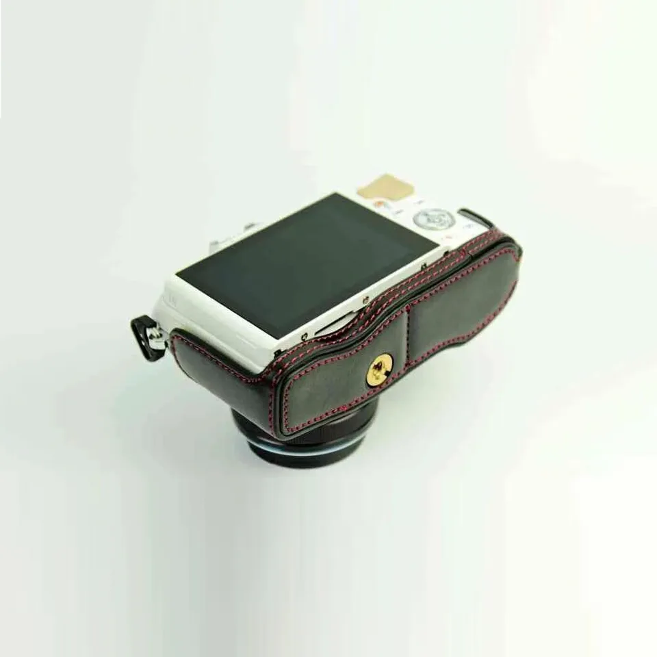 Camera PU Leather Half Body Case For Olympus EPL7 EPL8 EPL9 EPL10