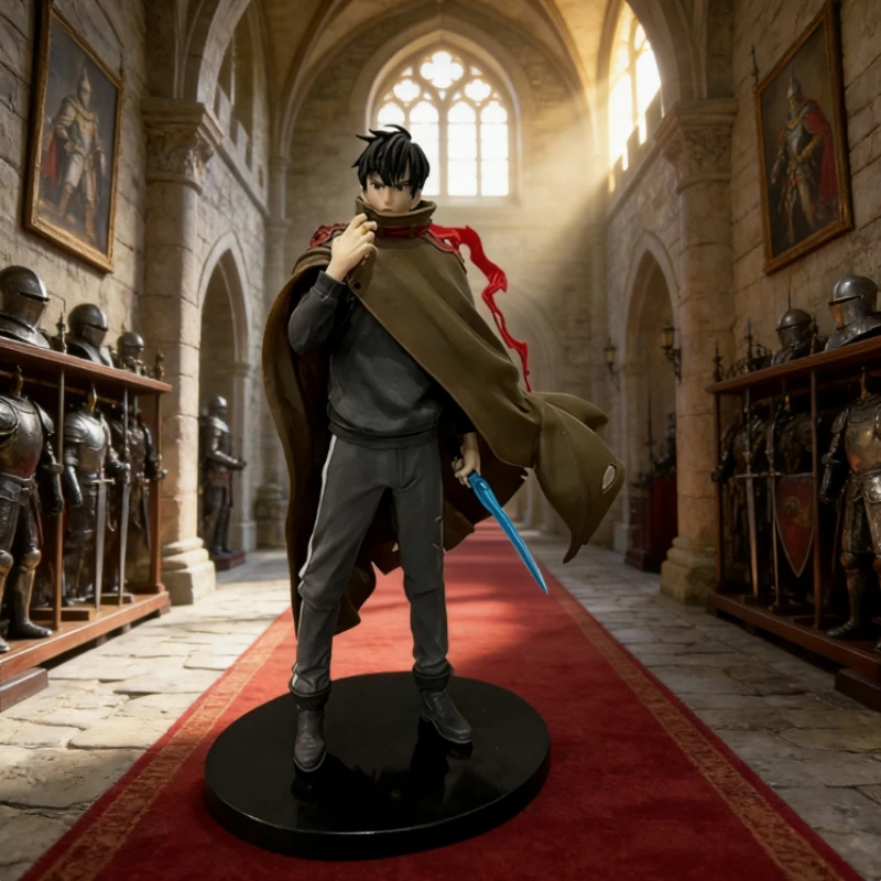 Disponibile Livellamento solista (versione anime) Figura -Sung Jinwoo Action Figure 21 cm PVC Raccogliere modello Figura Display Regalo per bambini