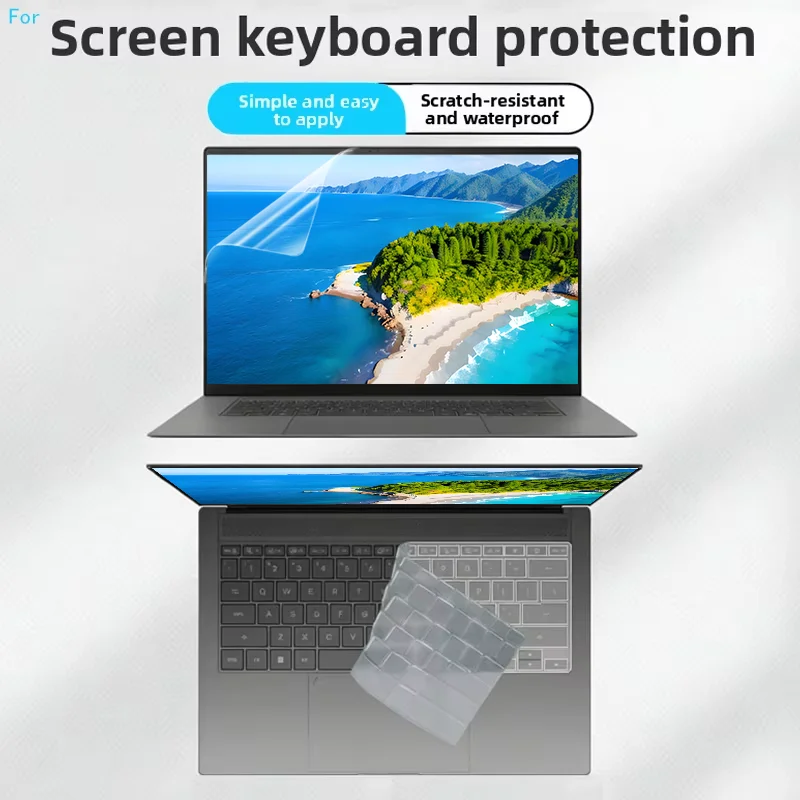 Anti-reflective and anti-blue protective film suitable for 2026 ASUS Zenbook S14 UM5406 computer screen film keyboard film