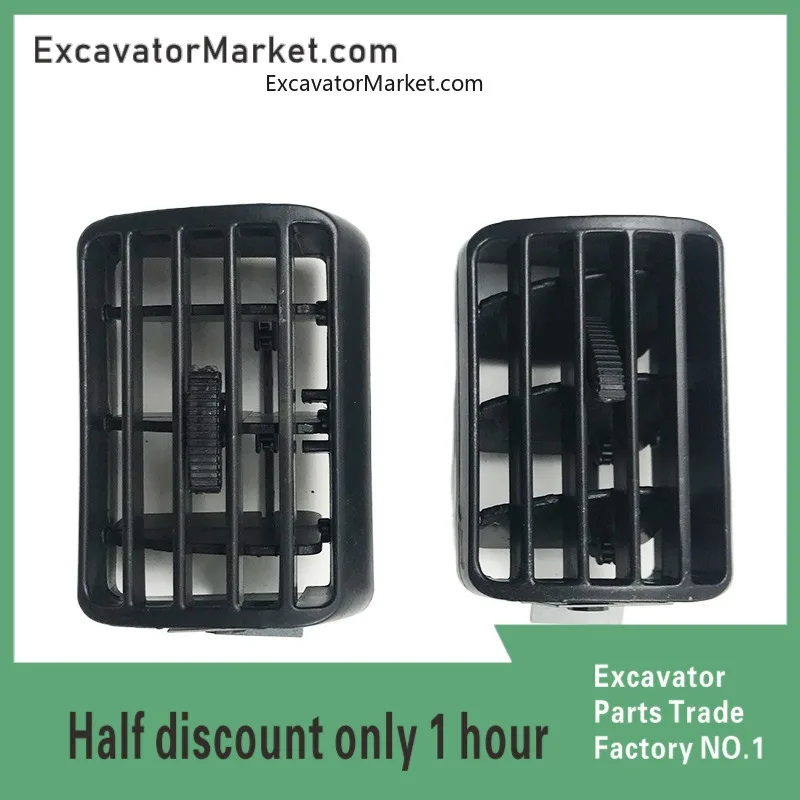 For Hitachi Zax Ex 60 70 120 200-3-5-6 Toolbox Air Conditioning Air Outlet Air Excavator Accessories High Quality